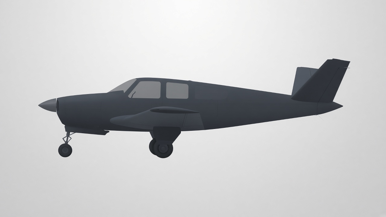 Силуэт: Beechcraft Bonanza