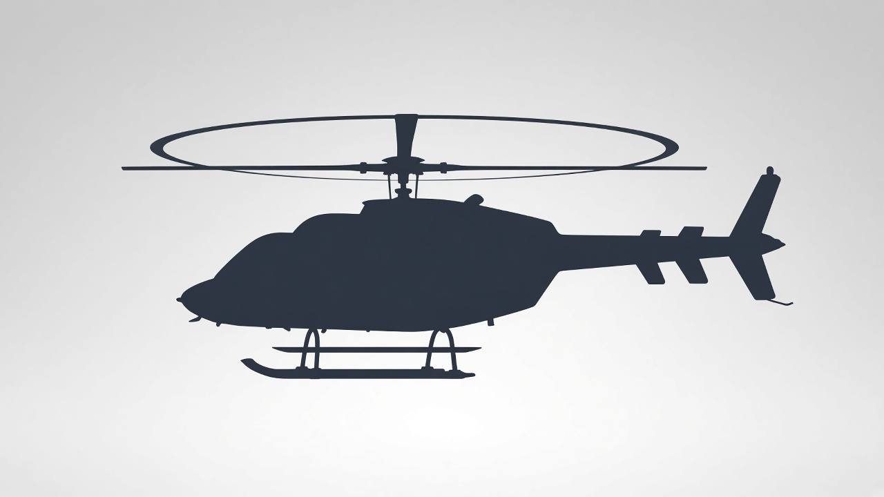 Силуэт: Bell 407