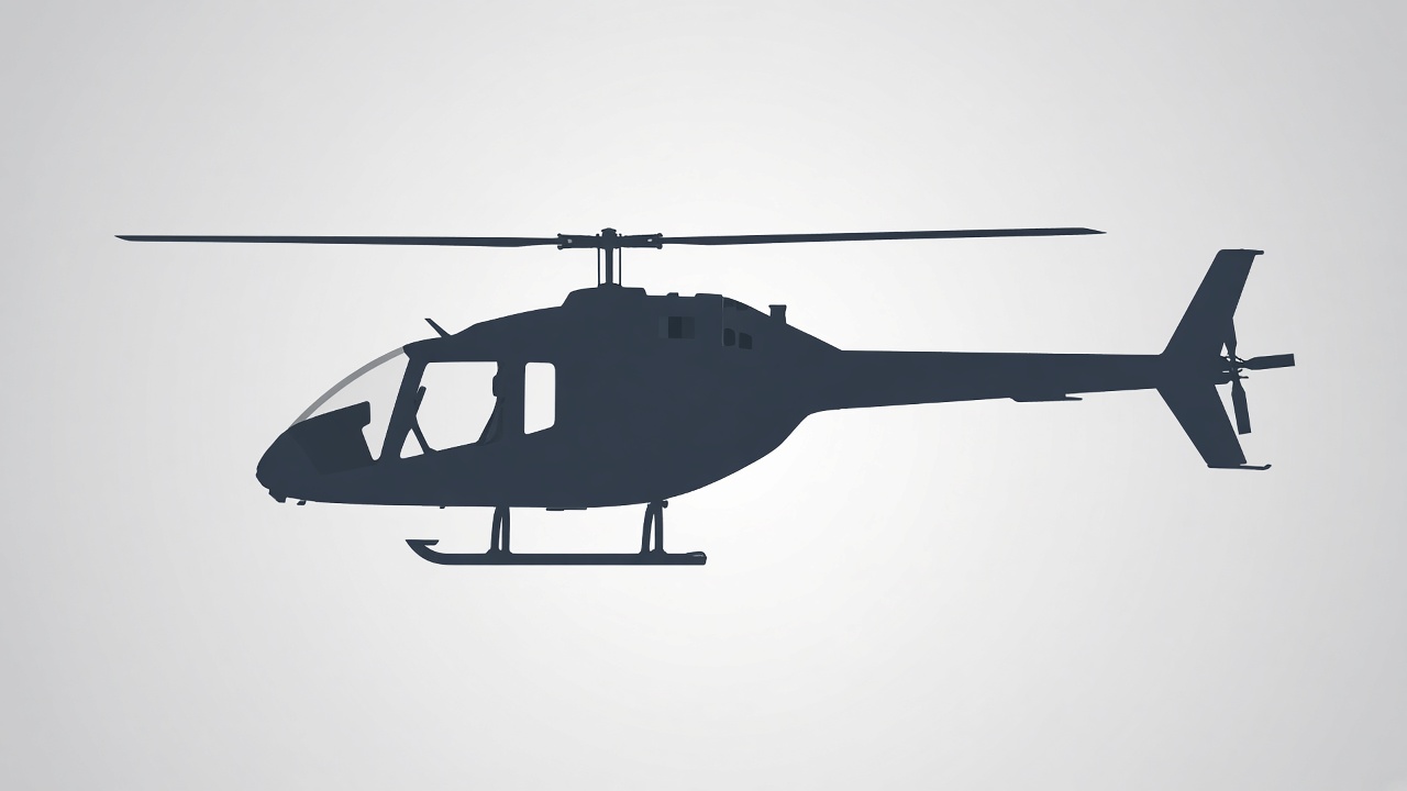 Силуэт: Bell 505