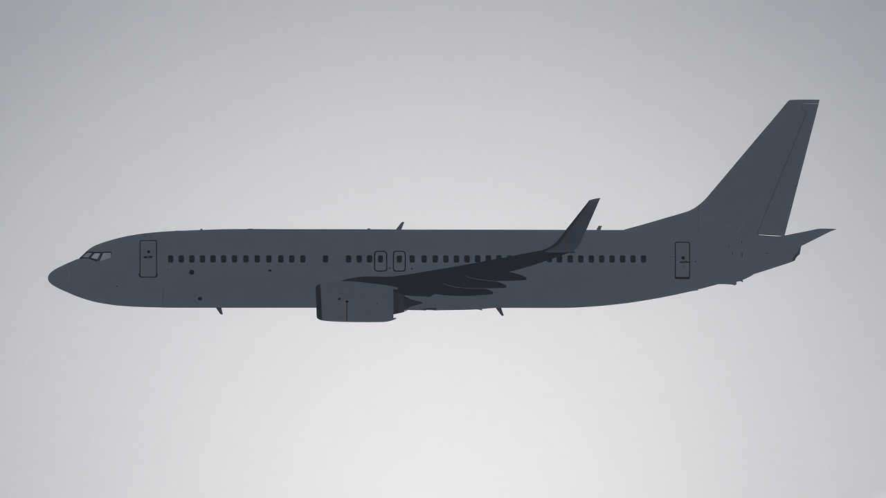 Силуэт: Boeing 737
