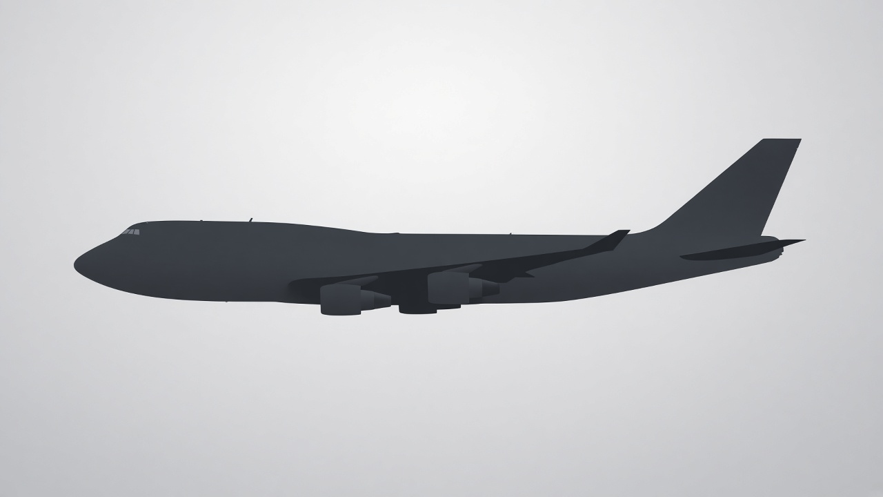Силуэт: Boeing 747