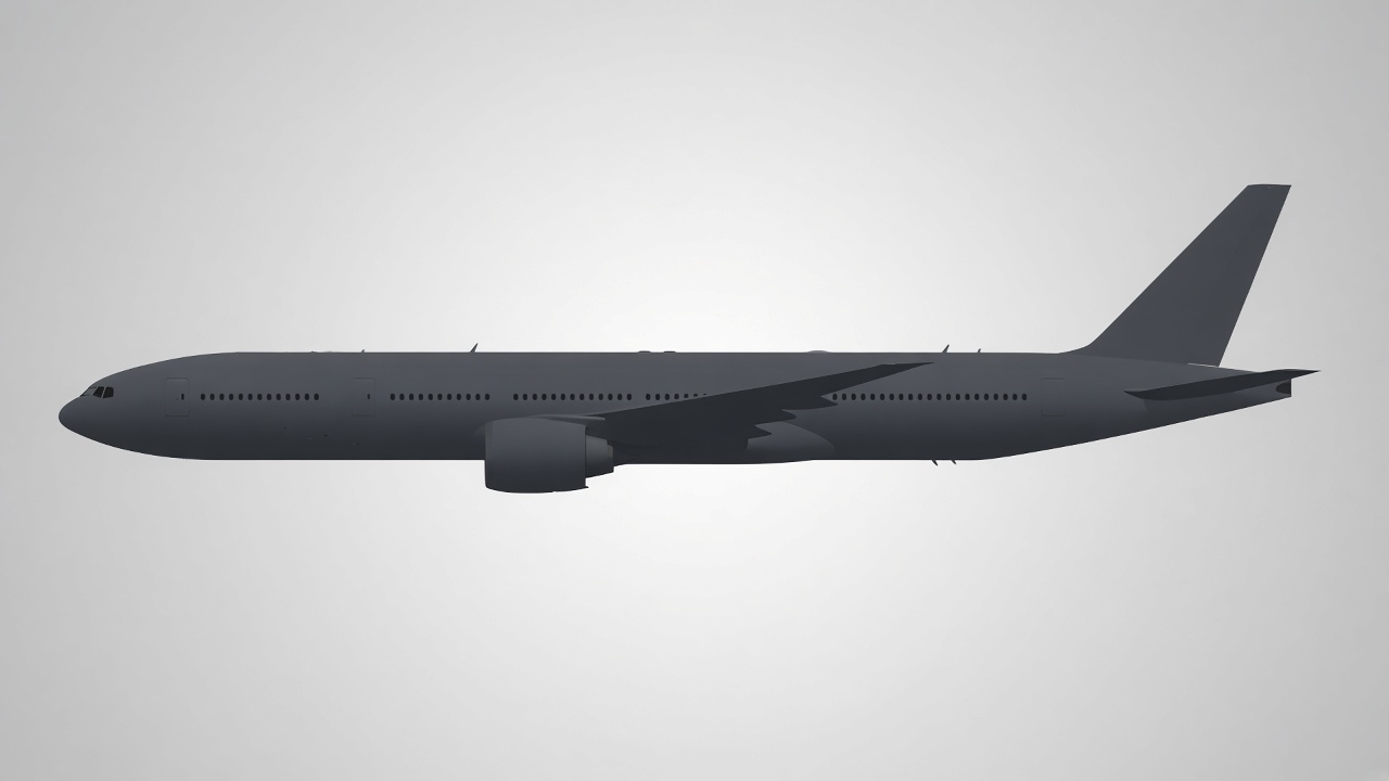 Силуэт: Boeing 777