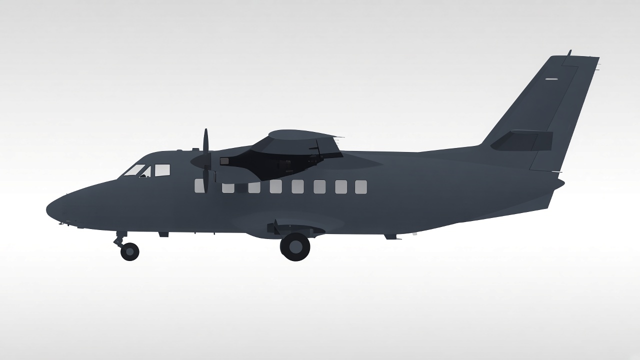 Силуэт: Let L-410