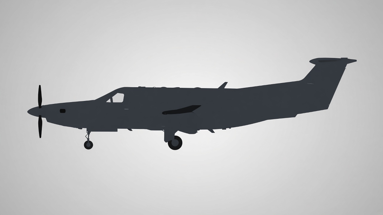Силуэт: Pilatus PC-12