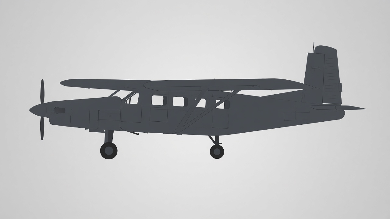 Силуэт: Pilatus PC-6