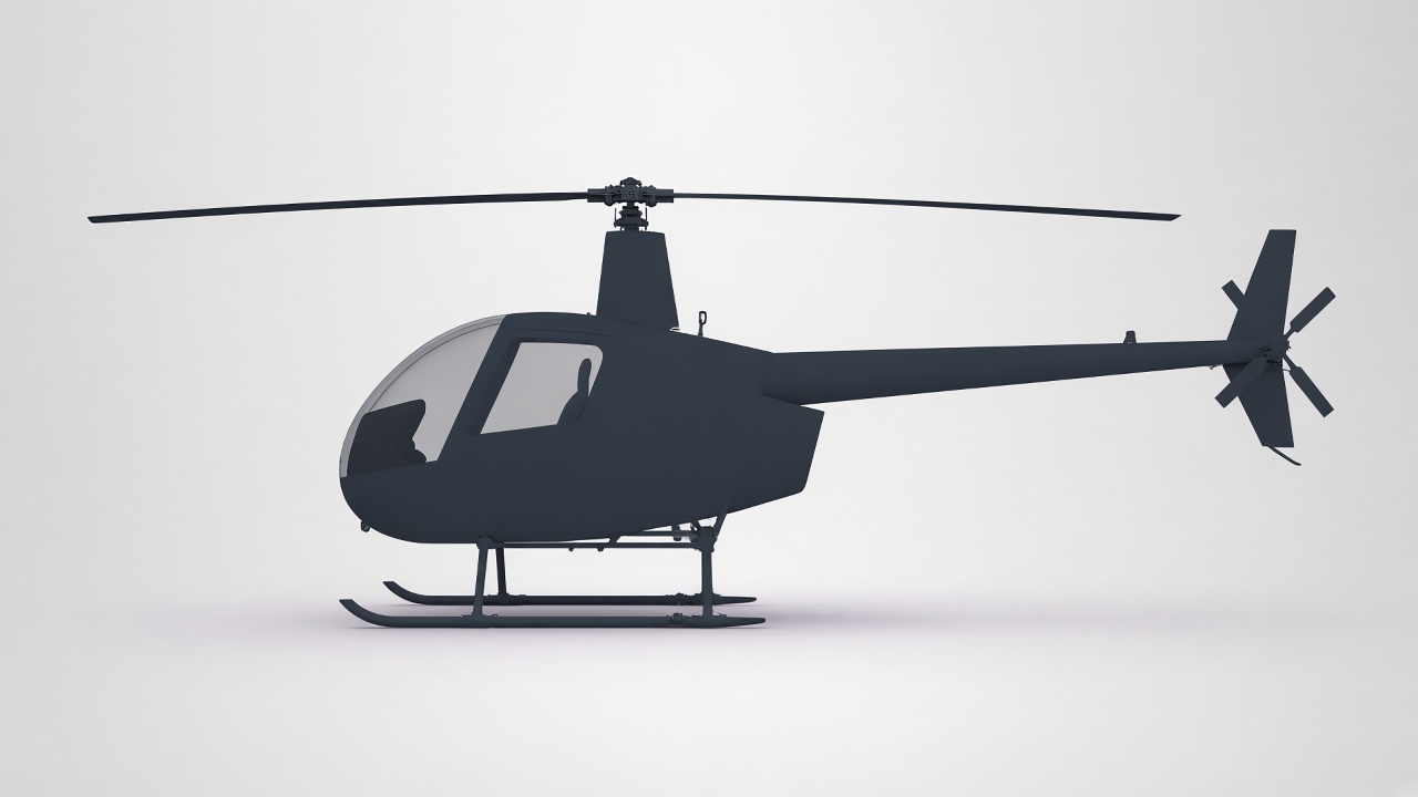 Силуэт: Robinson R22